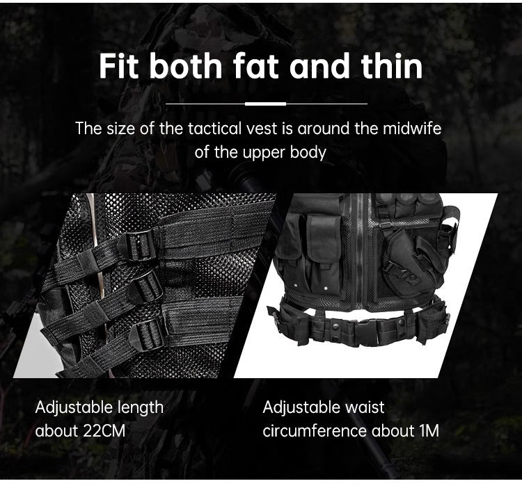600D Operational Multi-Pocket Vest