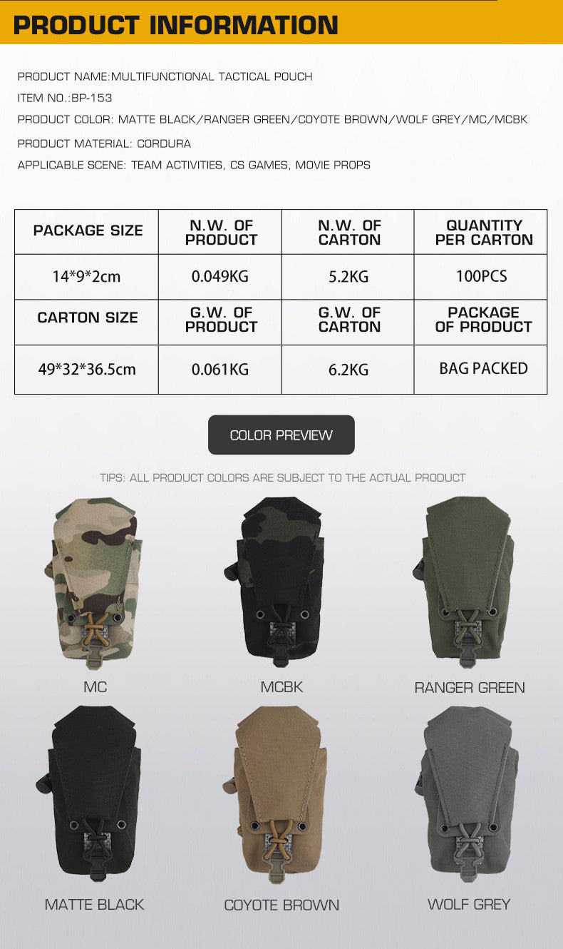Multifunctional Camouflage Operational Bag