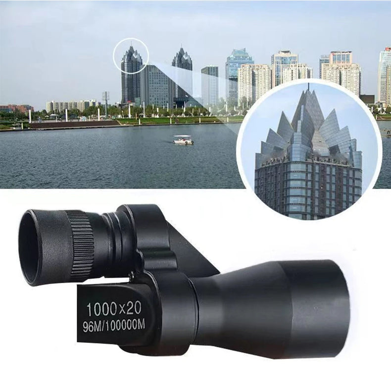 Portable Mini Pocket Monocular Telescope 1000×20 – High Magnification Zoom