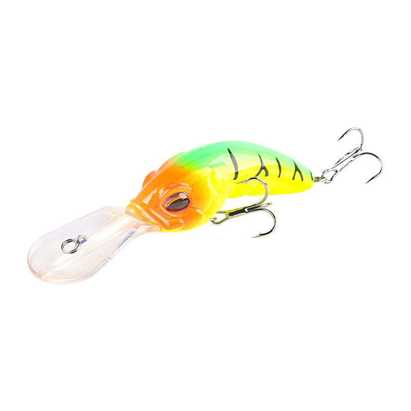 ABS Rock Minnow 10.4cm/14.5g – Deep Dive Crankbait with Triple Reinforced Hooks