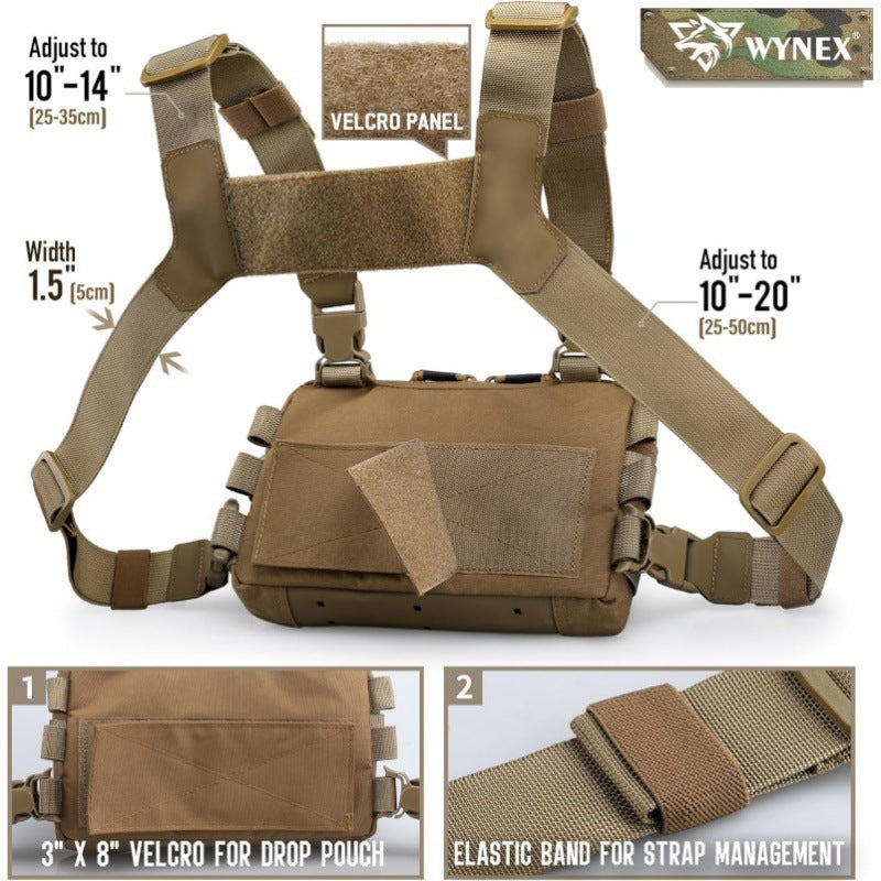 1000D Chest Rig – MOLLE