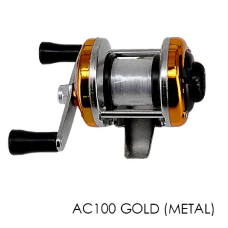 Mini Metal Drum Ice Fishing Reel – Portable Winter & Outdoor Spinning Wheel