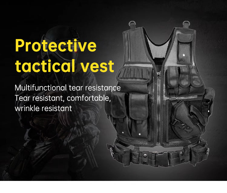 600D Operational Multi-Pocket Vest