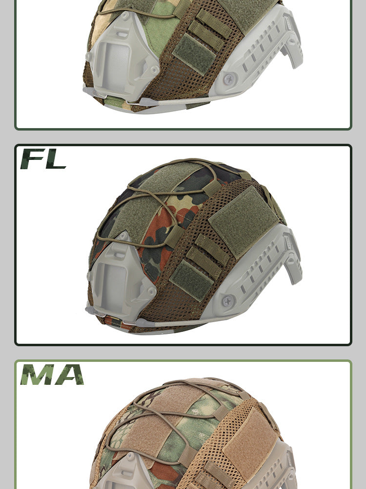 Multicam Helmet Cover