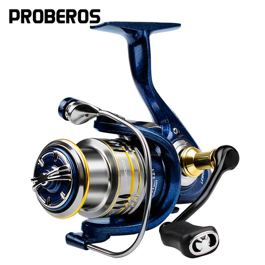 PROBEROS 5.2:1 Metal Spinning Reel – High-Speed Retrieval & Sea Fishing Ready