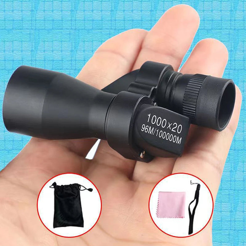 Portable Mini Pocket Monocular Telescope 1000×20 – High Magnification Zoom