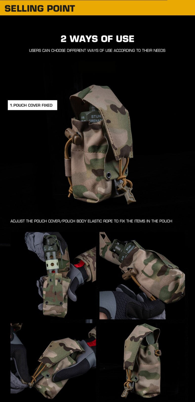 Multifunctional Camouflage Operational Bag