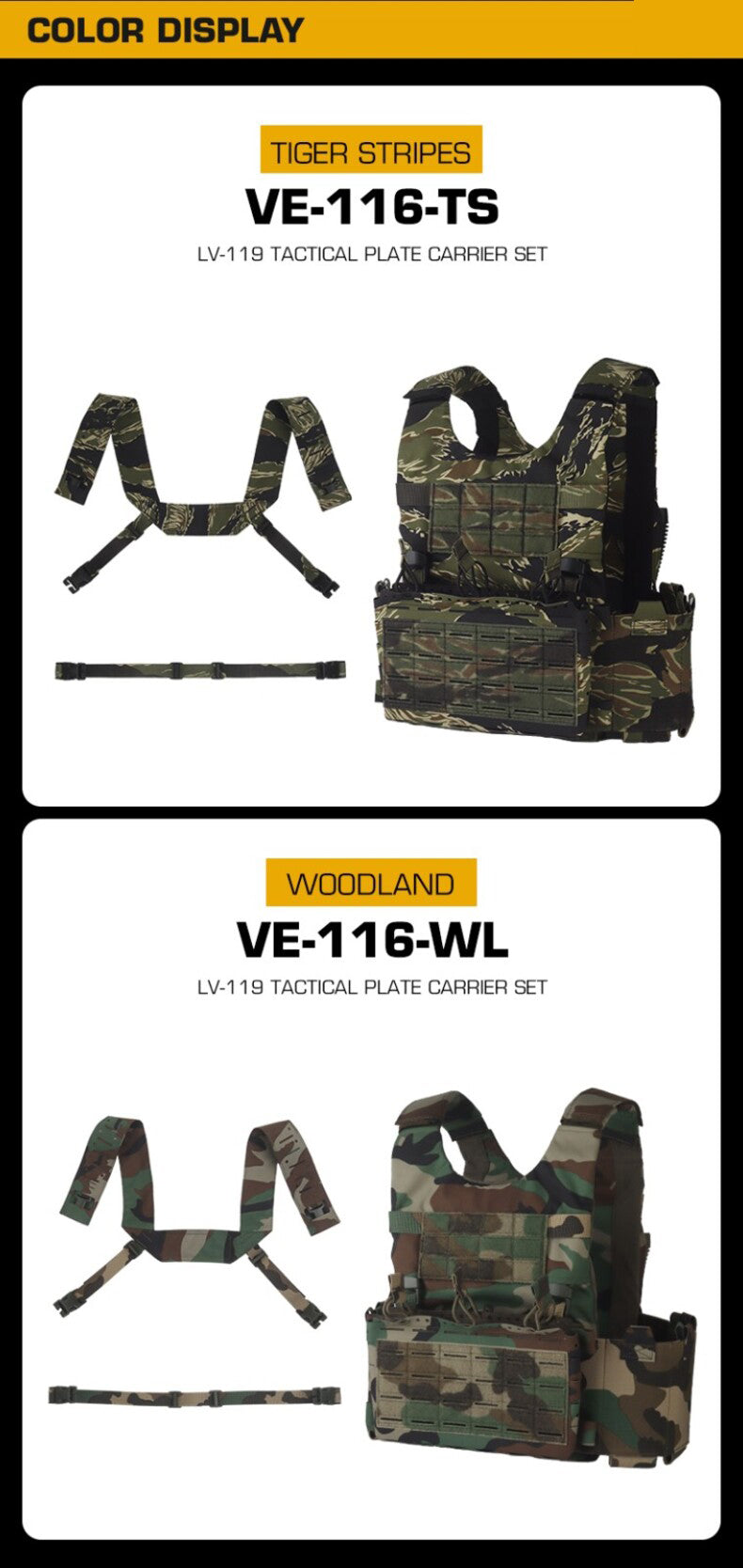 LV-119 Chest Harness Set