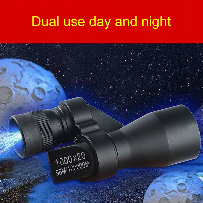 Portable Mini Pocket Monocular Telescope 1000×20 – High Magnification Zoom