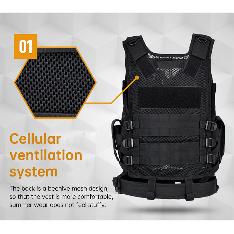 600D Operational Multi-Pocket Vest
