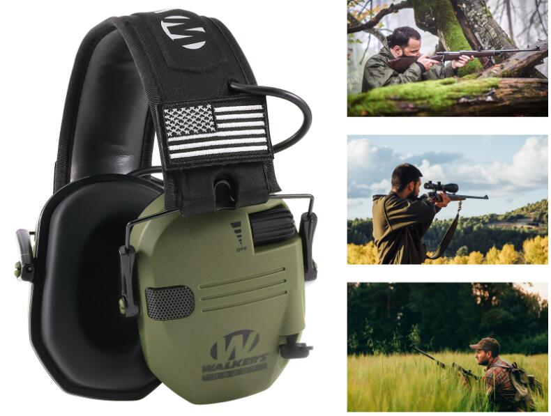 Electronic Tactical Shooting Earmuffs – Noise Reduction & Sound Amplification