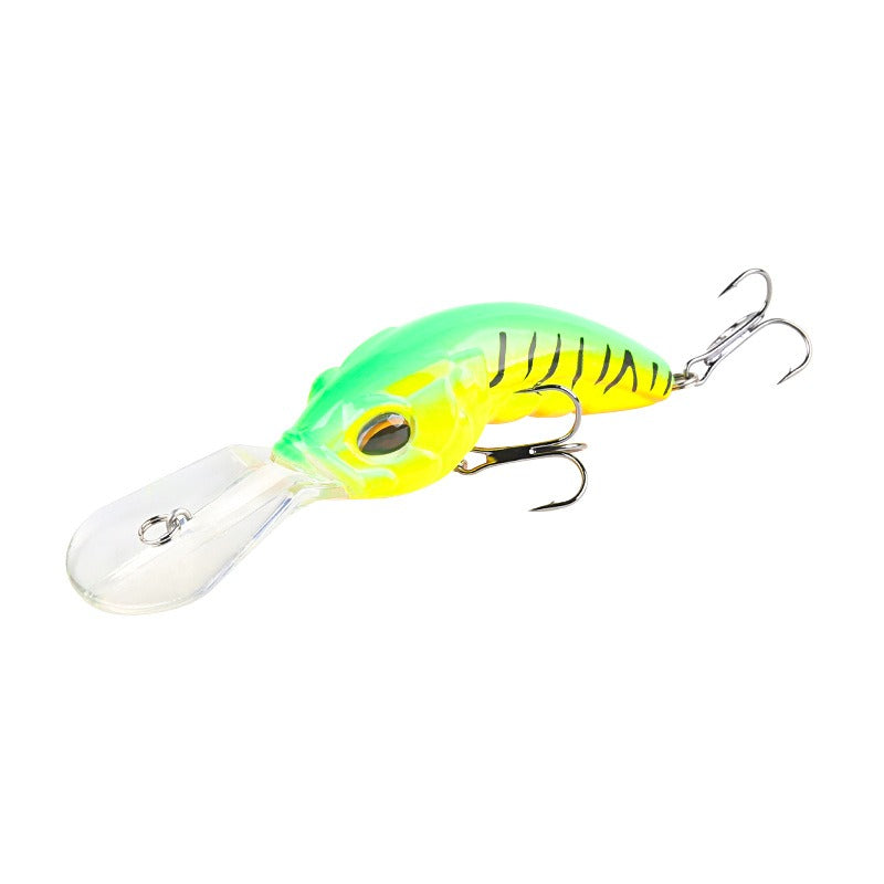ABS Rock Minnow 10.4cm/14.5g – Deep Dive Crankbait with Triple Reinforced Hooks