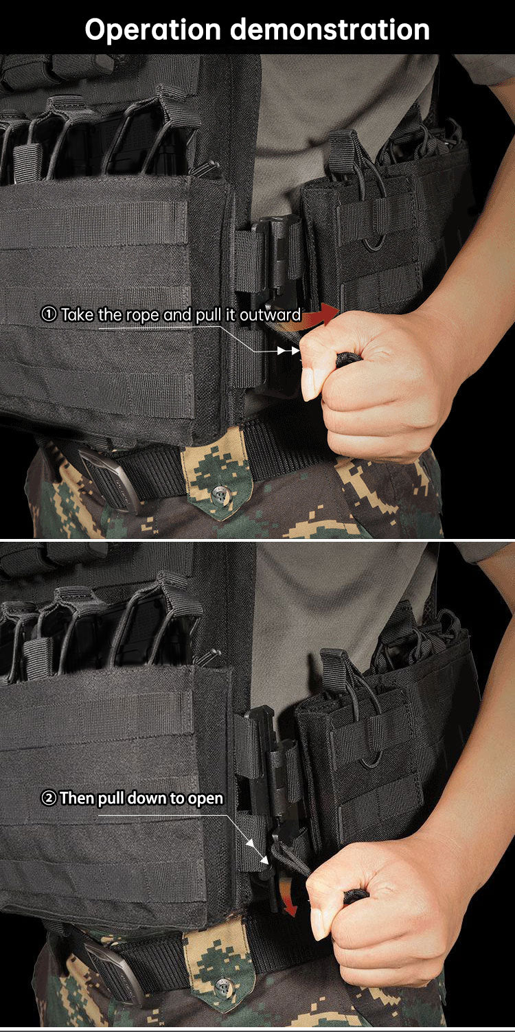 6094 Quick-Release Vest MOLLE