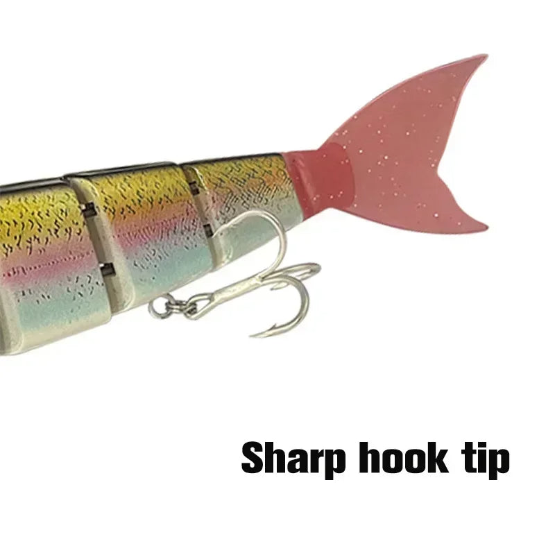 Balam 23cm Giant Swimbait – Multi-Jointed Hard Lure for Bass, Pike & Catfish