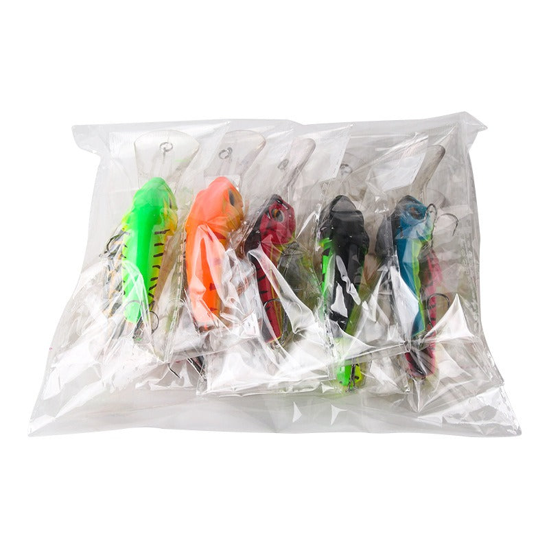 ABS Rock Minnow 10.4cm/14.5g – Deep Dive Crankbait with Triple Reinforced Hooks