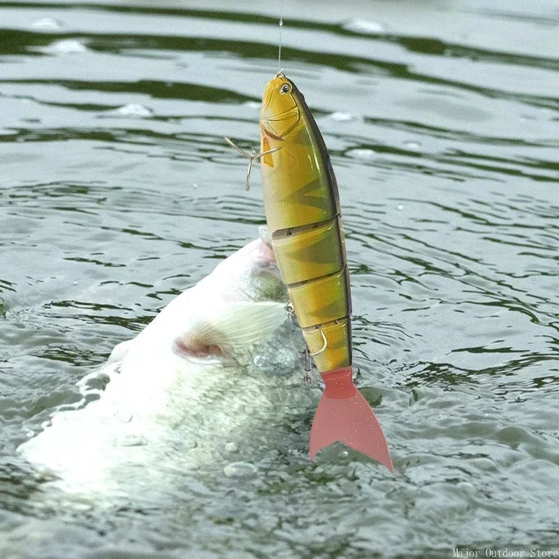 Balam 23cm Giant Swimbait – Multi-Jointed Hard Lure for Bass, Pike & Catfish