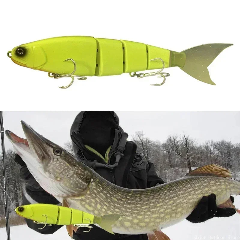 Balam 23cm Giant Swimbait – Multi-Jointed Hard Lure for Bass, Pike & Catfish