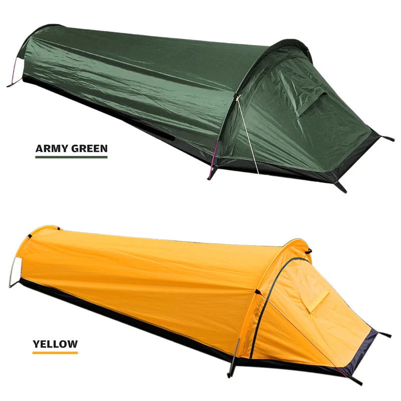 Ultralight Single-Person Camping Tent – Waterproof, Compact & Outdoor-Ready