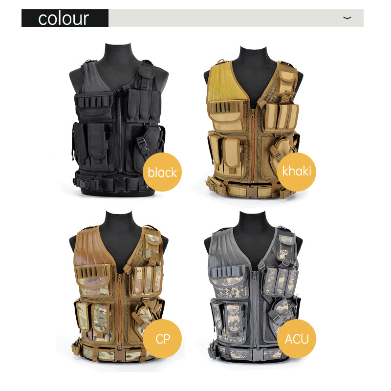 600D Operational Multi-Pocket Vest