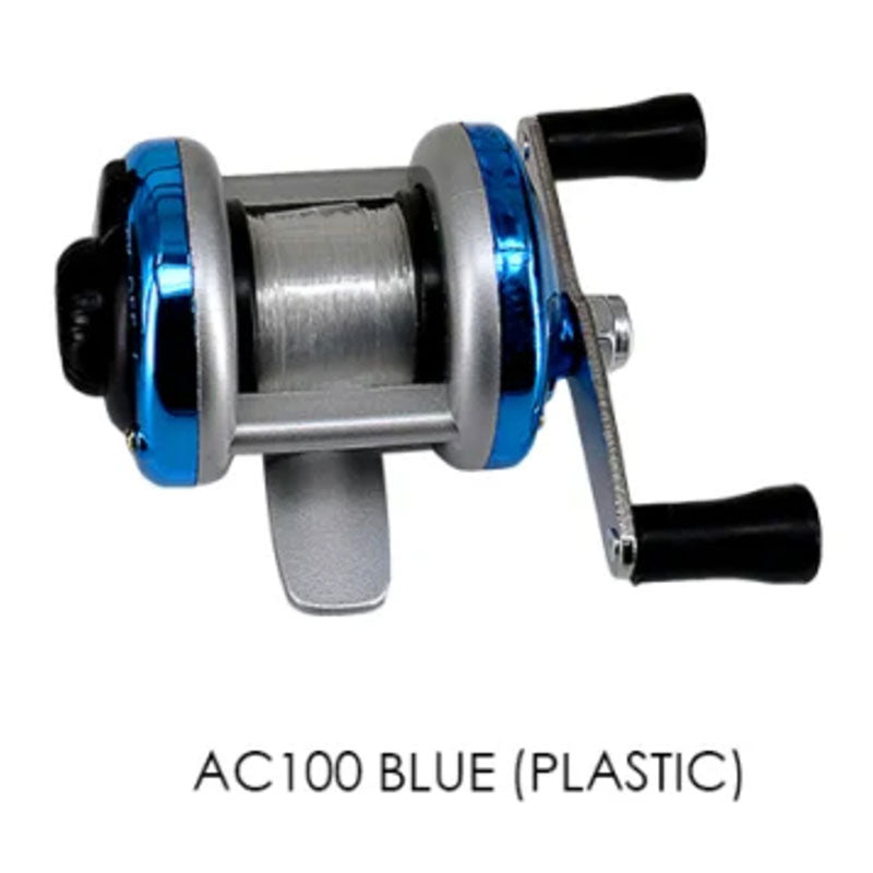 Mini Metal Drum Ice Fishing Reel – Portable Winter & Outdoor Spinning Wheel