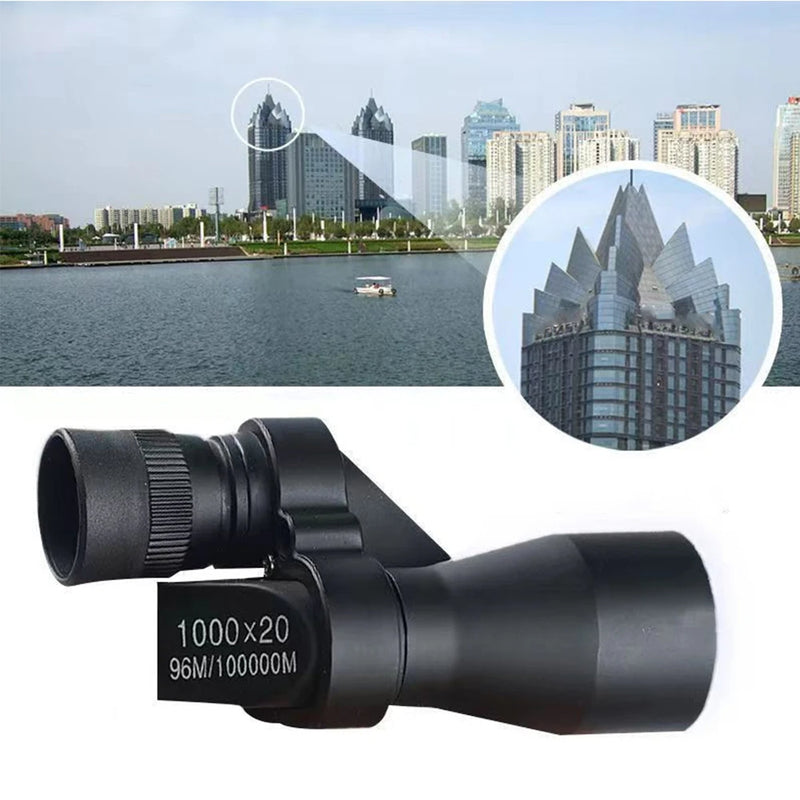 Portable Mini Pocket Monocular Telescope 1000×20 – High Magnification Zoom