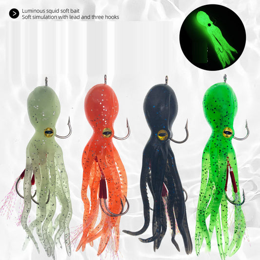 Biomimetic Octopus/Squid Soft Bait – 11 cm