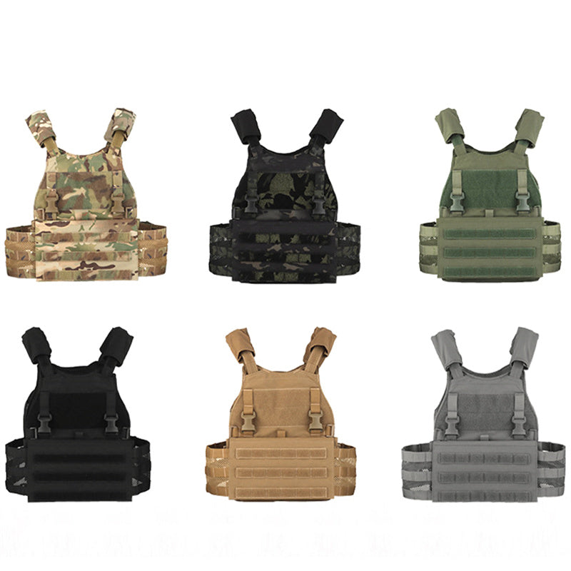 Beetle Multi-Function Vest with External Backpack Expansion Buckle