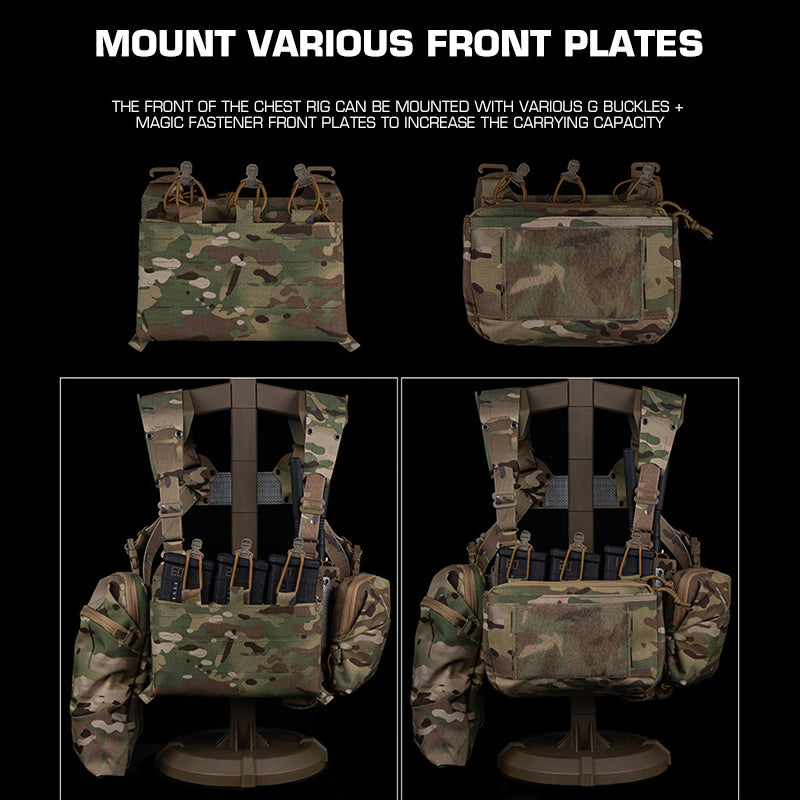 FC Expansion Camouflage Chest Rig V2 — Modular Chest Harness
